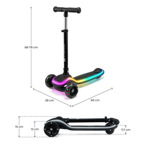 Scooter con luces LED RAKET