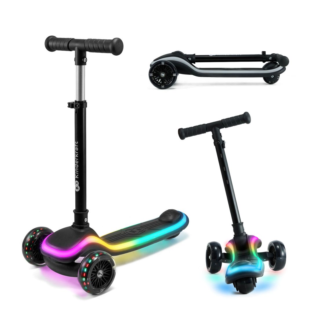 Scooter con luces LED RAKET
