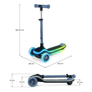Scooter con luces LED RAKET