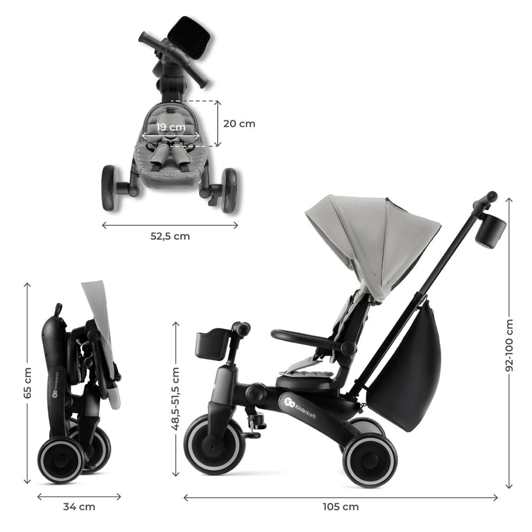 Triciclo evolutivo JAZZ 6 en 1