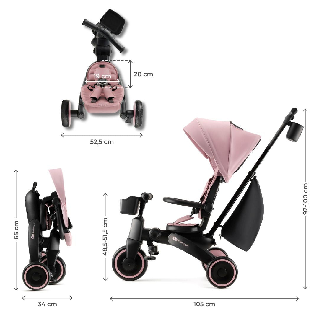 Triciclo evolutivo JAZZ 6 en 1