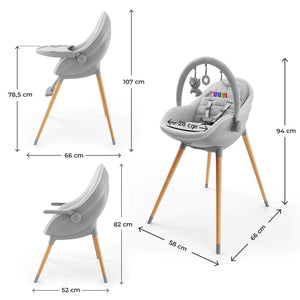 Silla de comer evolutiva 3 en 1 FINI UP