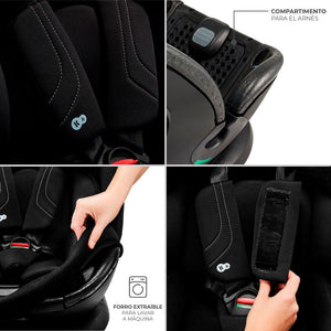 Silla convertible todo en 1: XRIDER 2 i-size