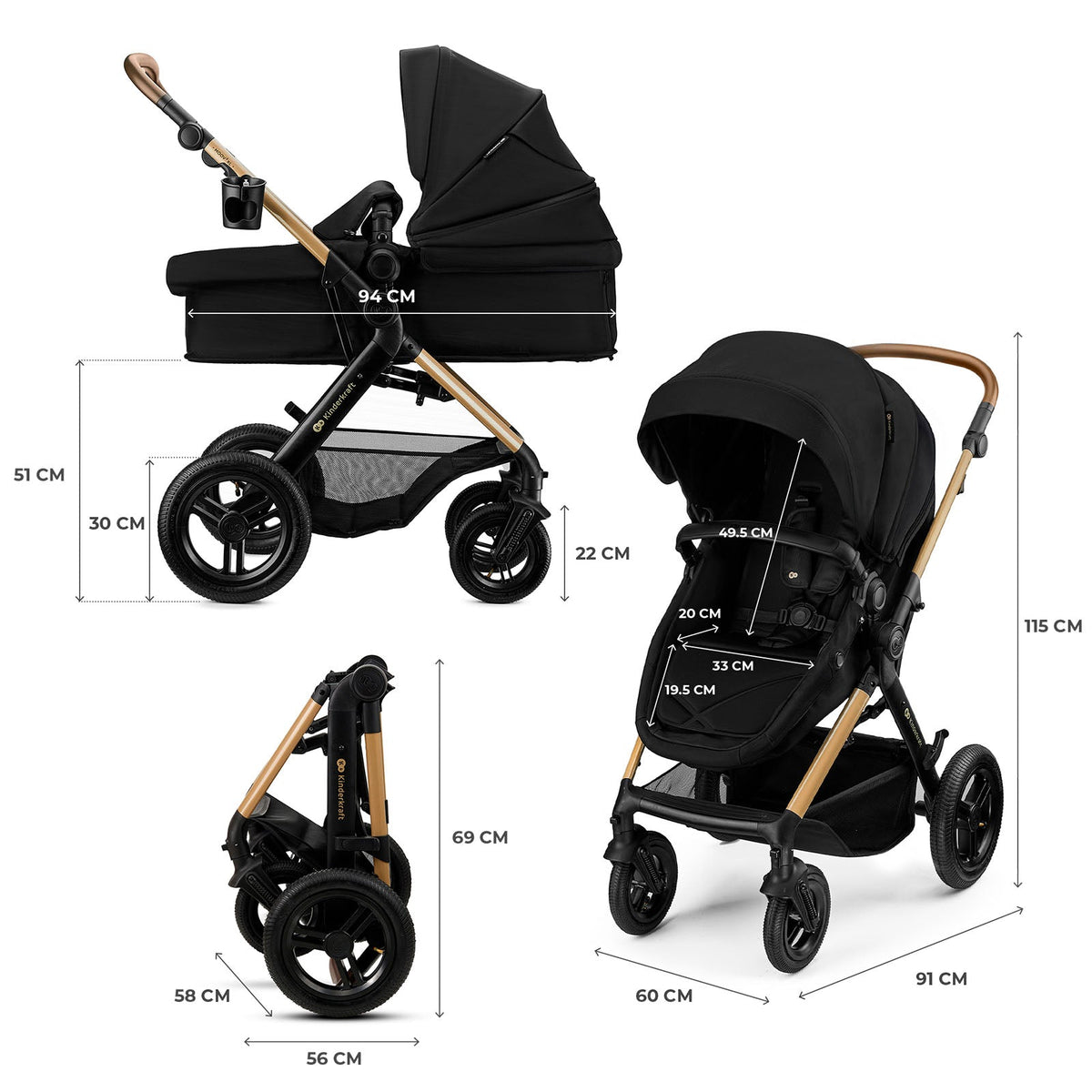 Travel System MOOV 2 XL 3 en 1