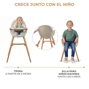 Silla de comer 2 en 1 FINI 2