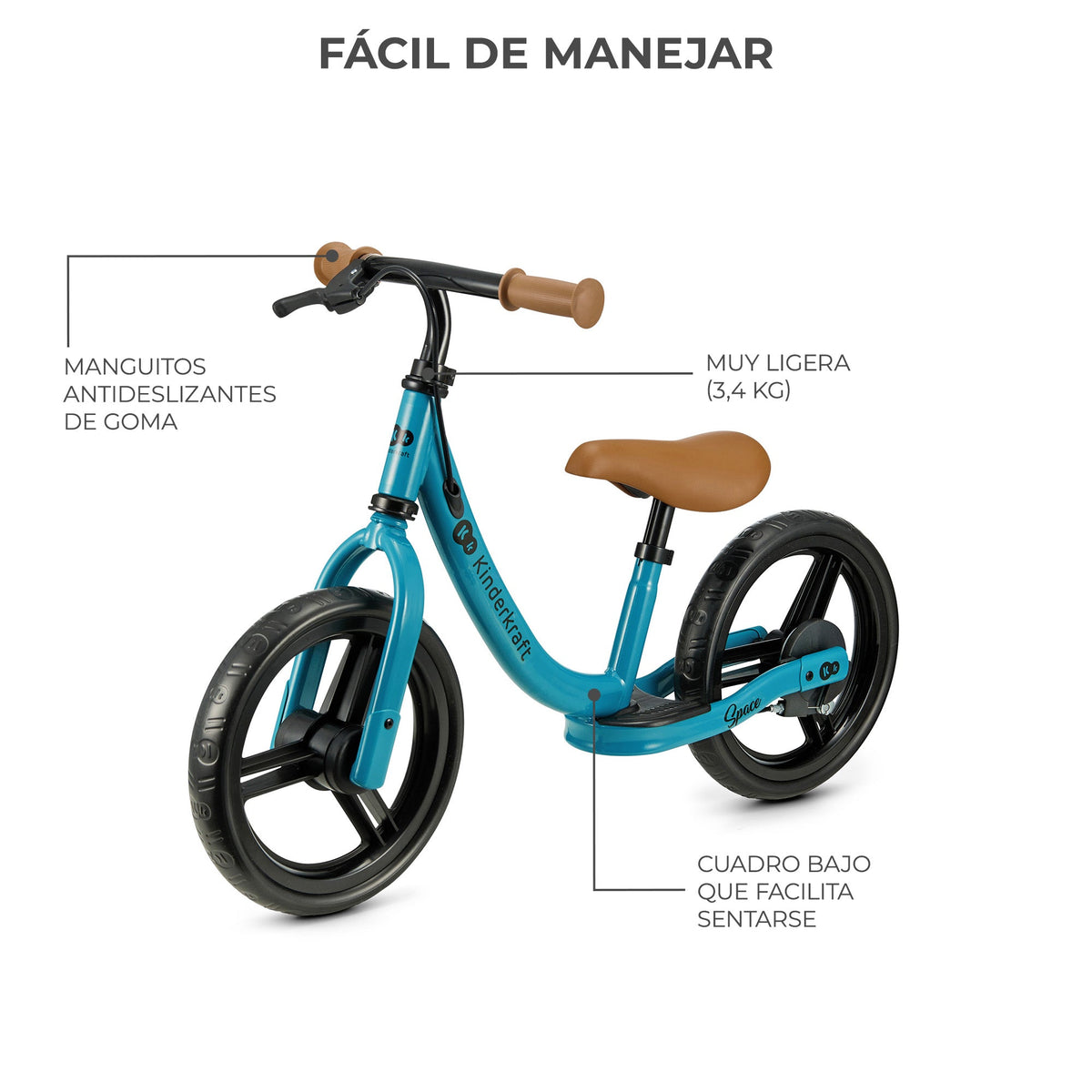 Bicicleta de equilibrio SPACE