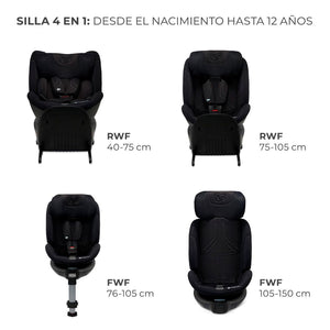Silla convertible todo en 1: XRIDER 2 i-size