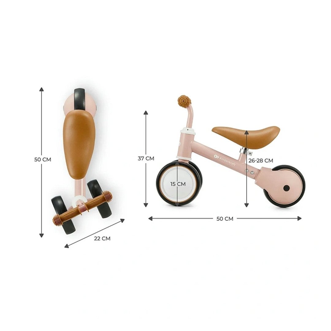 Triciclo correpasillos CUTIE