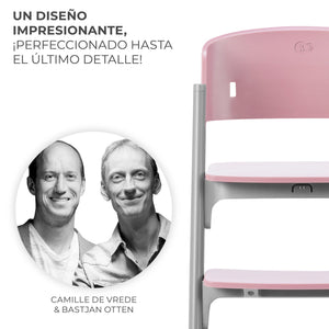 Silla de comer evolutiva LIVY 4 en 1 + Silla mecedora CALMEE