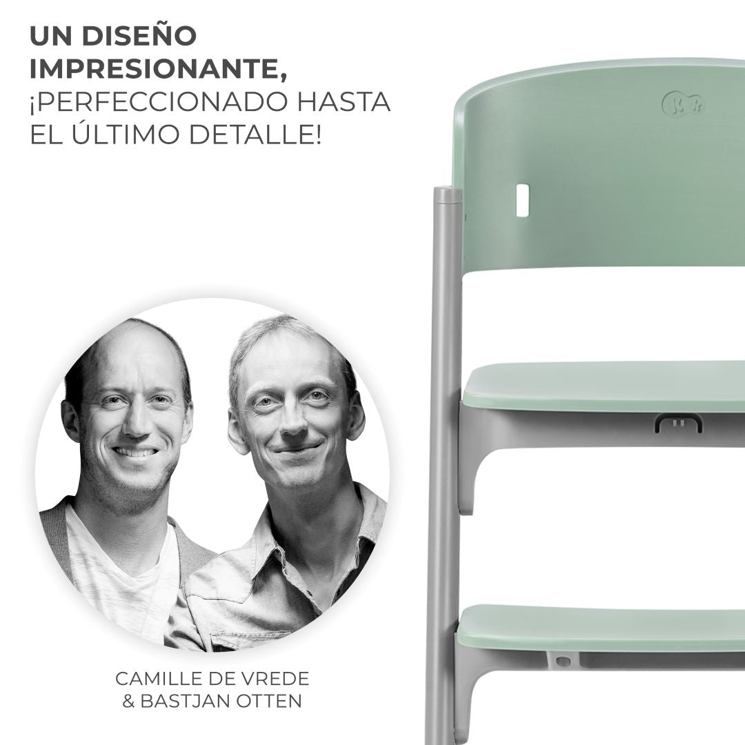 Silla de comer evolutiva LIVY 4 en 1 + Silla mecedora CALMEE